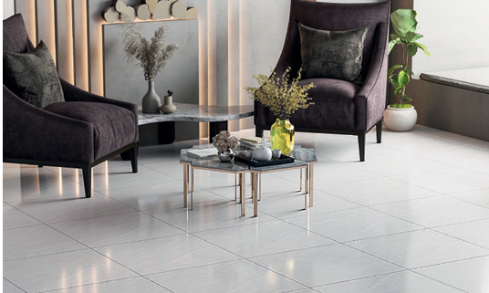 Ceramic Prima LOCUST Gray 3001L  60*60 cm Laser cut