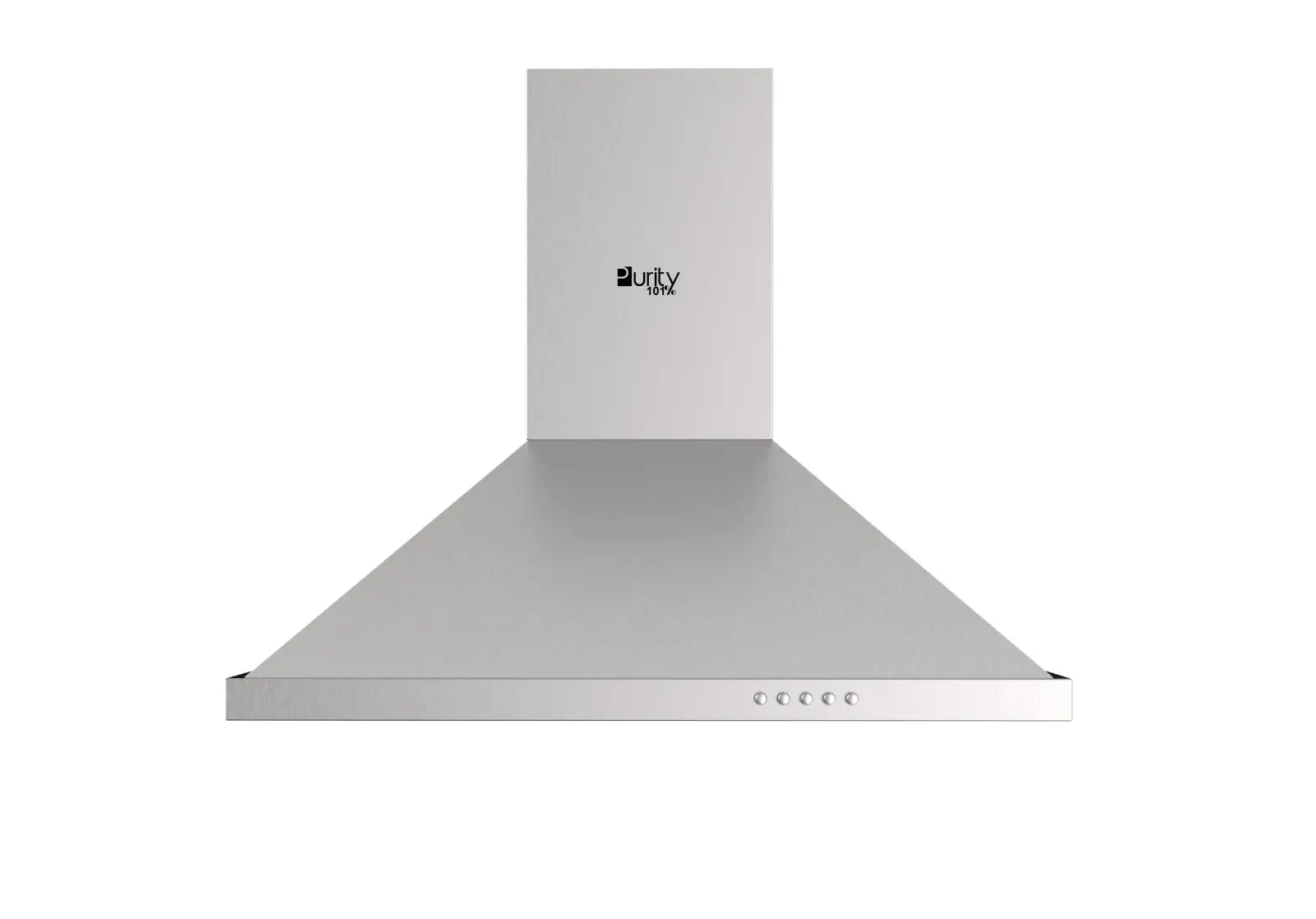 Purity Pansy Plus Built-In Hood 90cm Silver