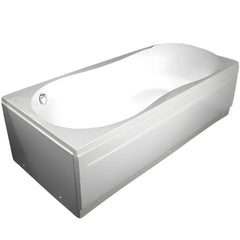 Duravit Bathtub Dallas with pillow 170 x 75 cm with and without panel