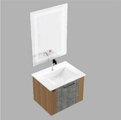 Beroia Furniture Unit with Washbasin 60×46 Cm