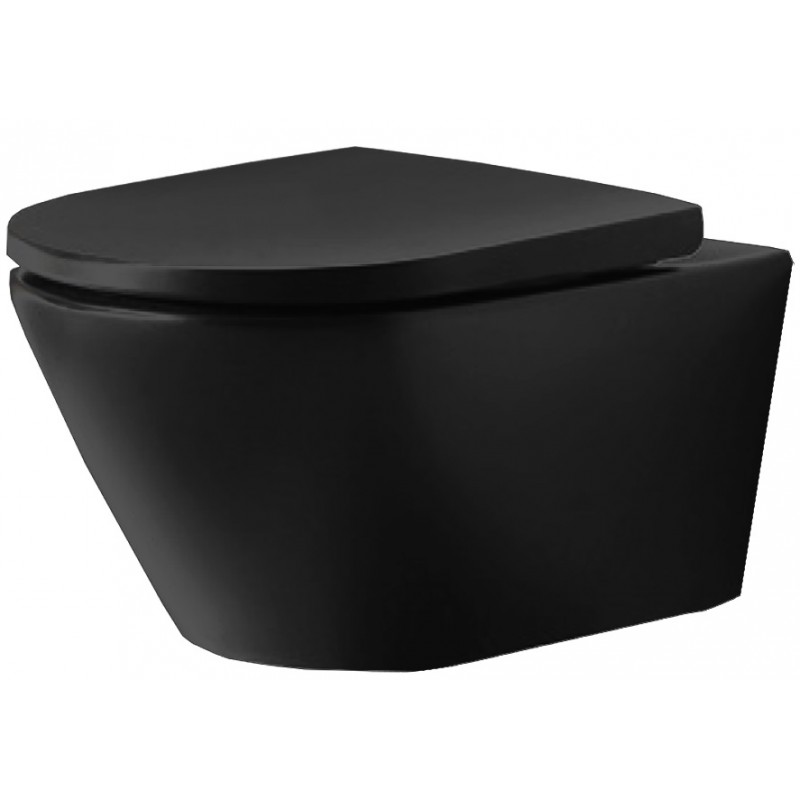 Duravit D-Neo Wall Mounted Toilet Comfort Black