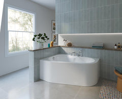 SANIPURE Bathtub LOCH 150 x 100 cm with and without panel (Right / Left )