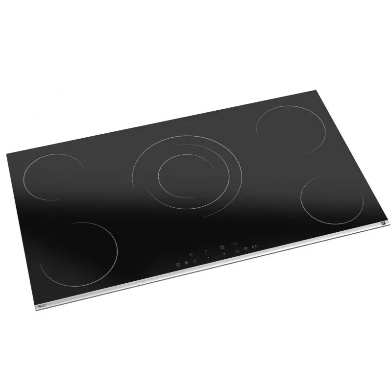 Purity Built-In Electric Hob 5 Burners 90cm Black